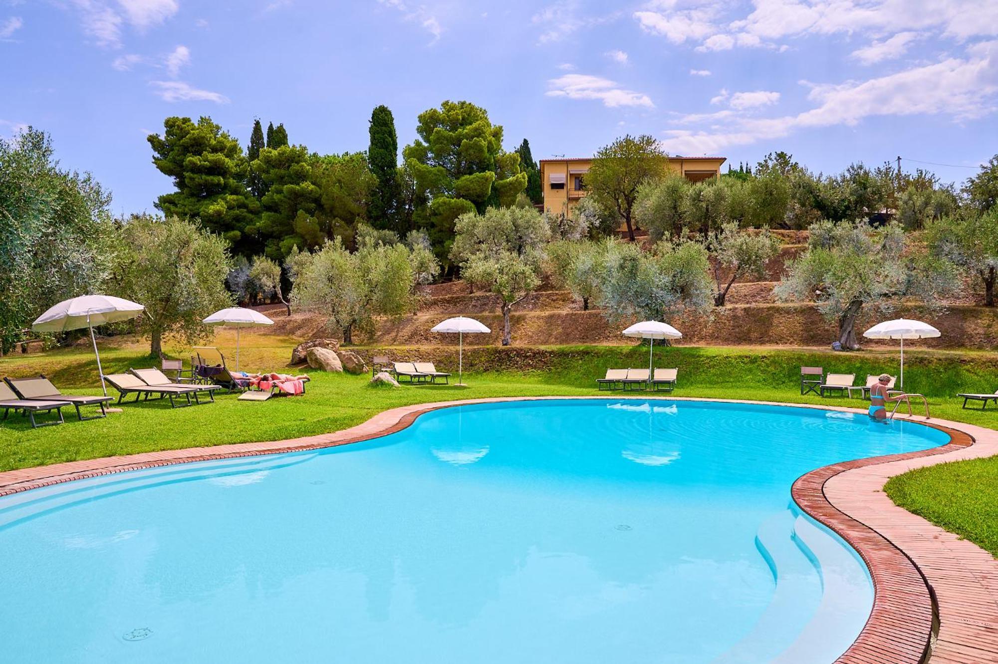 Hotel Zi Martino Castagneto Carducci Bagian luar foto
